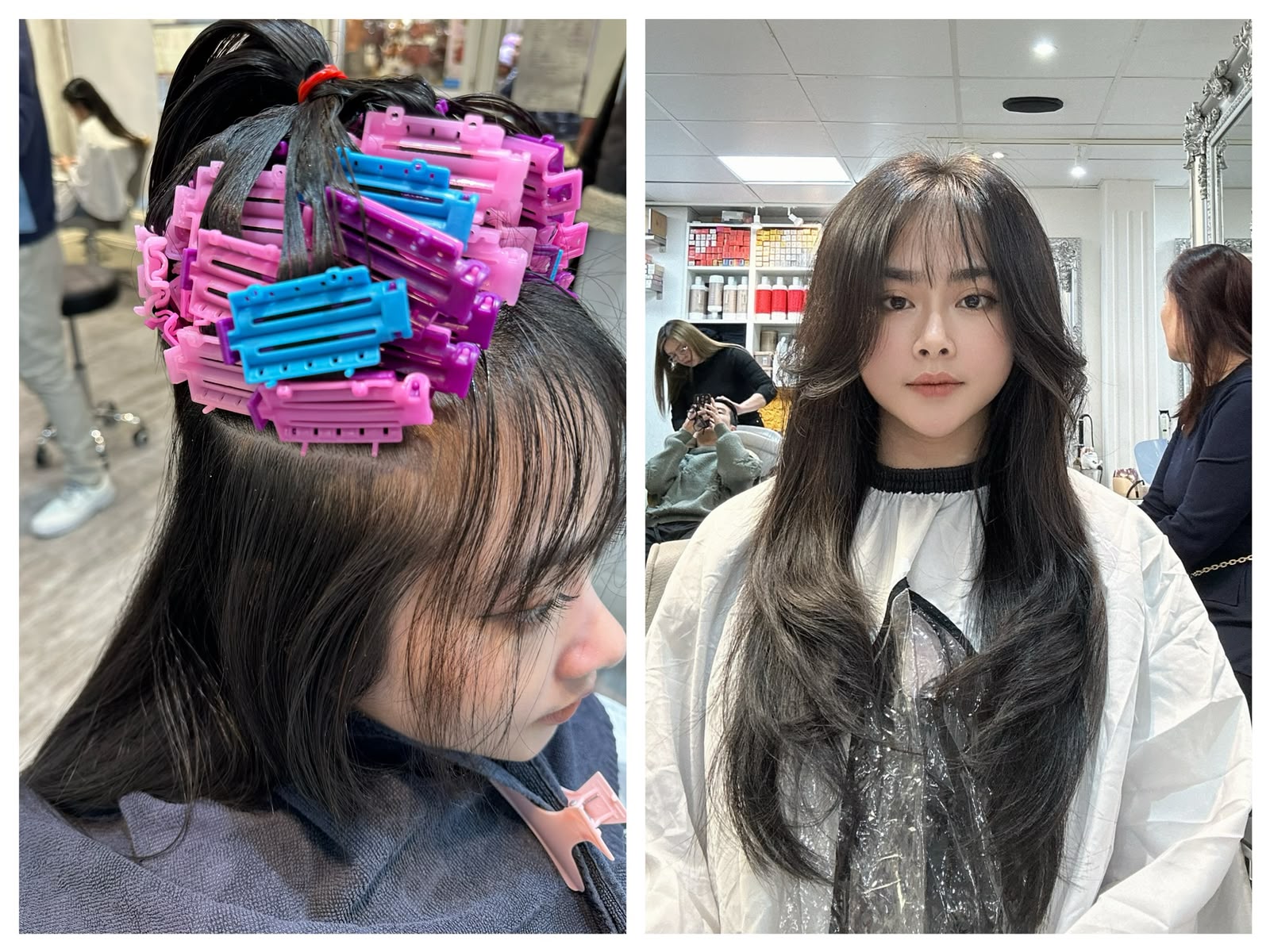 Korean perm, Asian hair specialist Birmingham salon